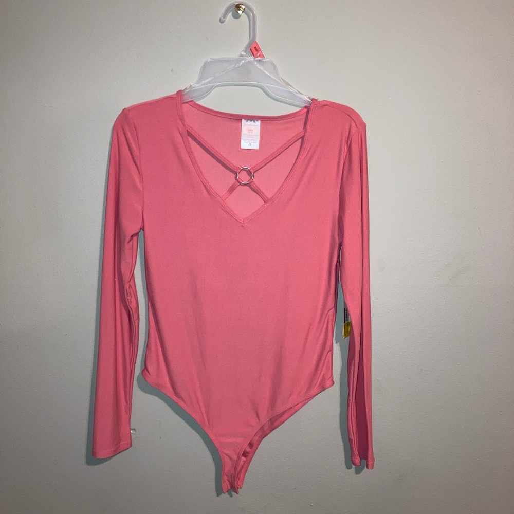 Pink bodysuit small 3/5